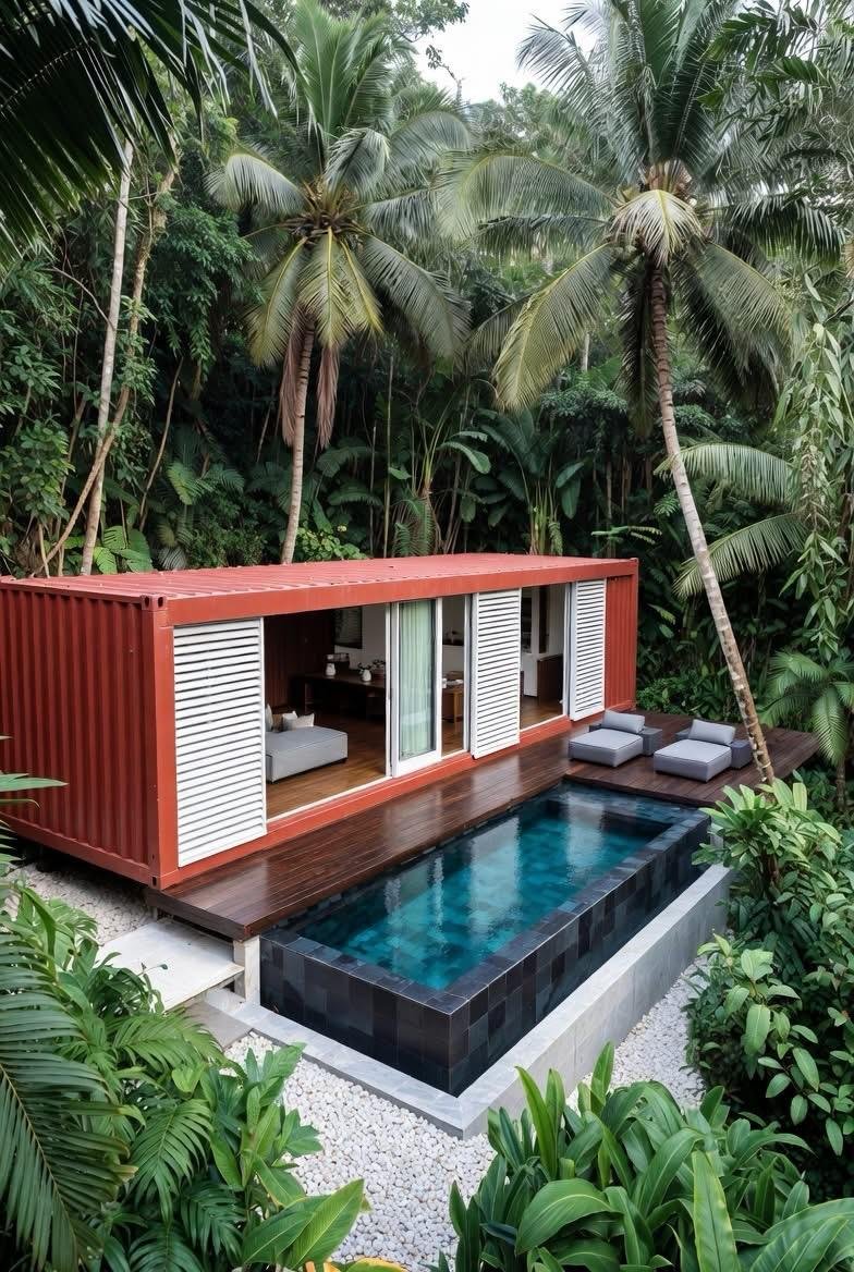 Modern tropical villa